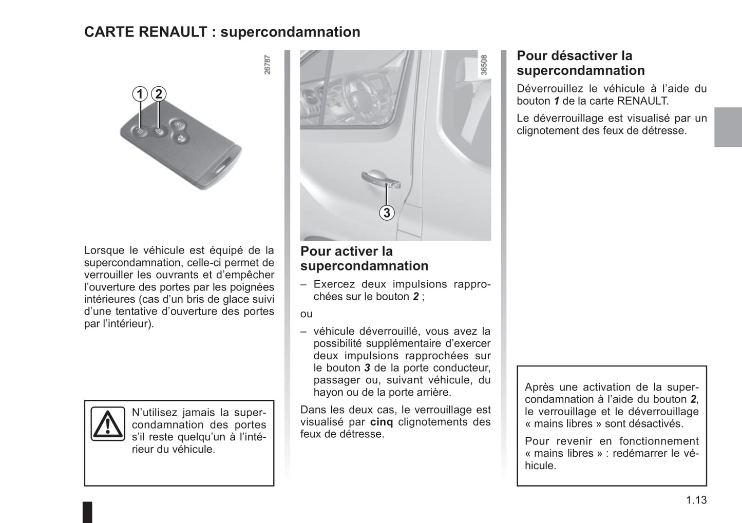 2014-2019 Renault Trafic Manuel du propriétaire | Français