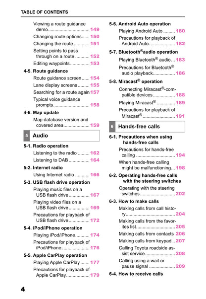 Toyota bZ4X Multimedia Owner's Manual 2022 - 2023