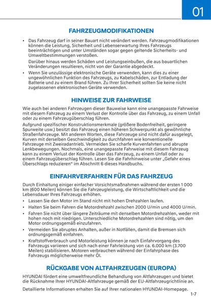 2021-2022 Hyundai Santa Fe Hybrid Bedienungsanleitung | Deutsch