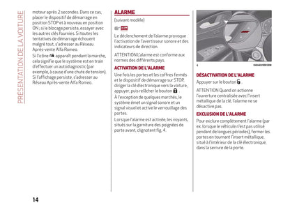 2018-2019 Alfa Romeo Stelvio Owner's Manual | French