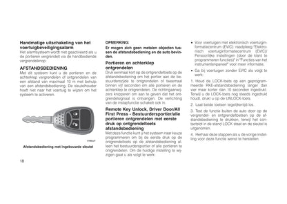 2010-2011 Jeep Patriot Owner's Manual | Dutch