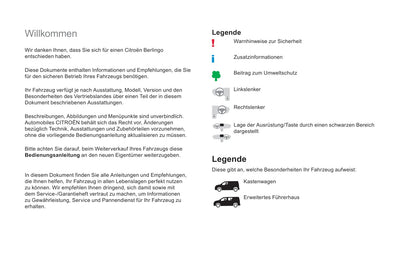 2018-2019 Citroën Berlingo Van Gebruikershandleiding | Duits