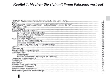 2012-2013 Renault Laguna Gebruikershandleiding | Duits