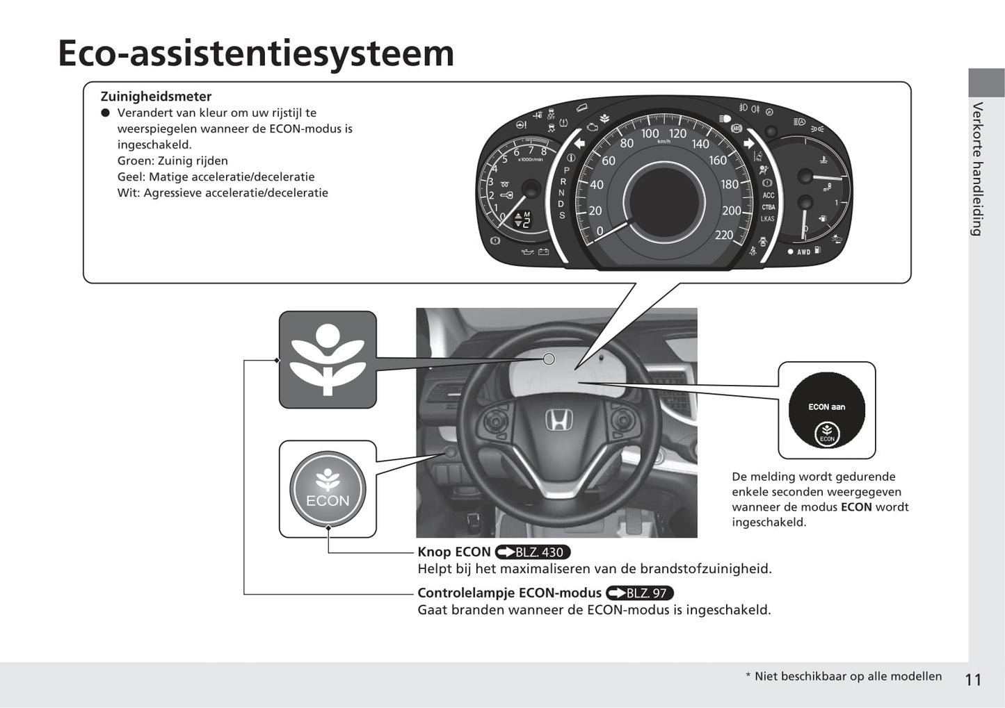 2017-2018 Honda CR-V Bedienungsanleitung | Niederländisch