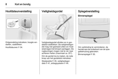 2012 Opel Movano Owner's Manual | Dutch