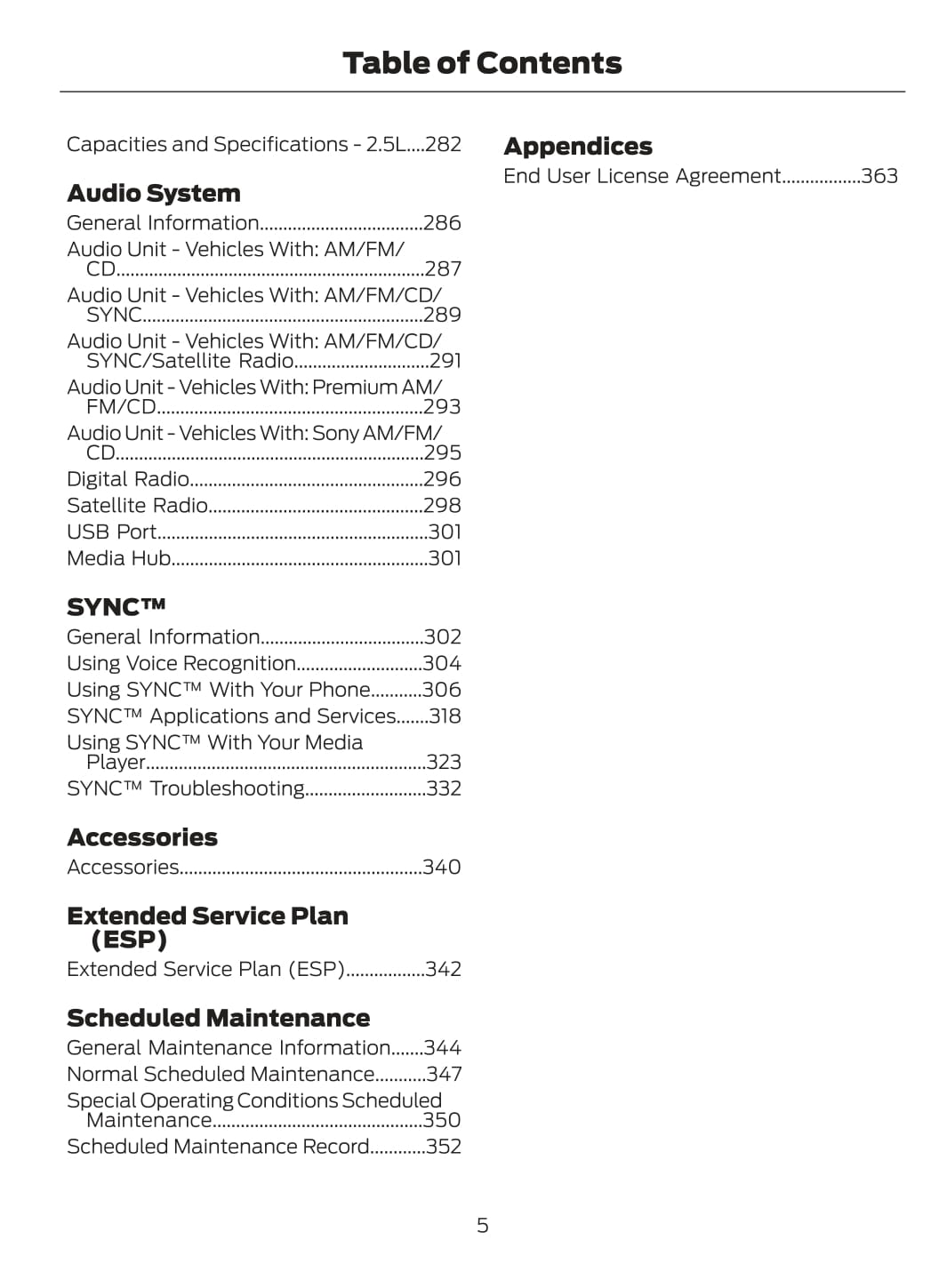 2016 Ford Escape Owner's Manual | English