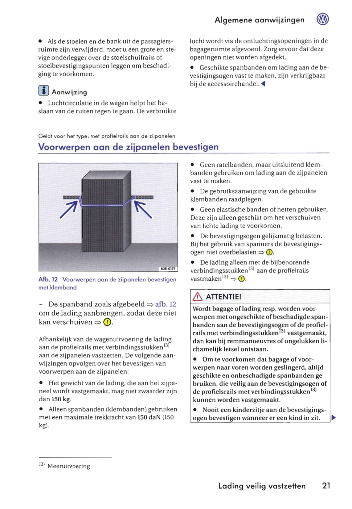 2009-2016 Volkswagen Caravelle/Multivan/Transporter Manuel du propriétaire | Néerlandais