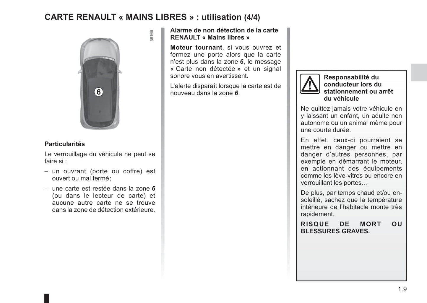 2017-2018 Renault Captur Owner's Manual | French