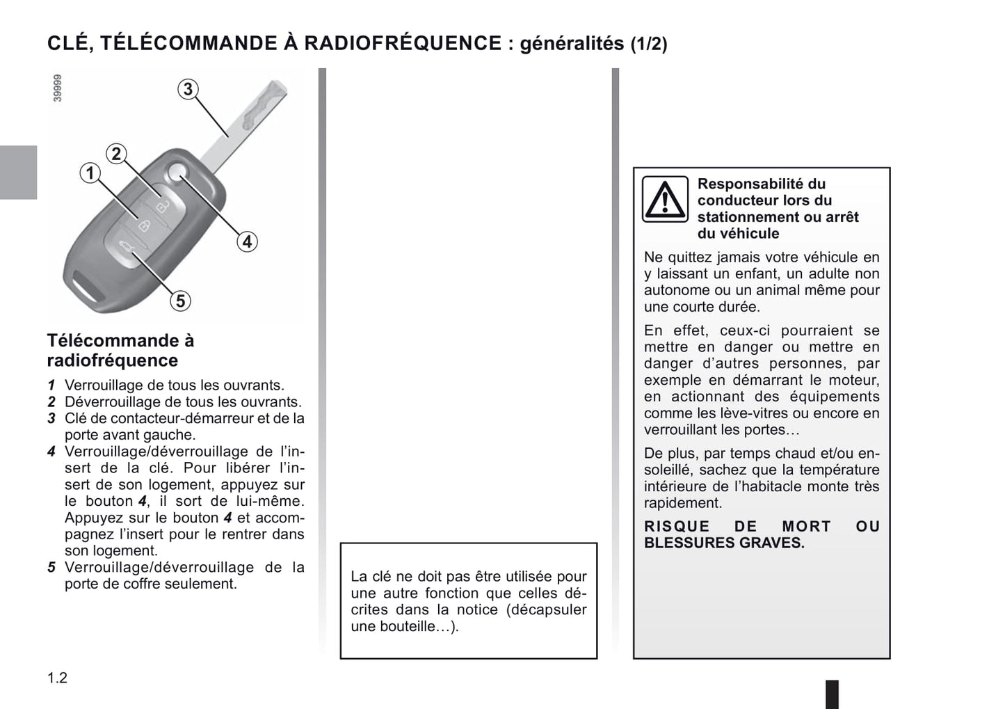 2018-2019 Renault Talisman Owner's Manual | French