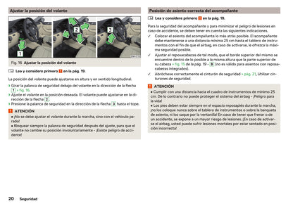 2018-2019 Skoda Rapid Owner's Manual | Spanish