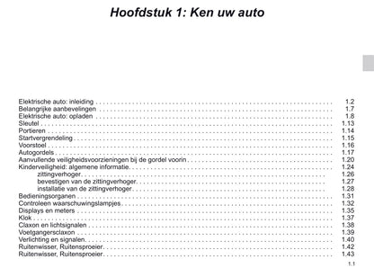 2020-2021 Renault Twizy Bedienungsanleitung | Niederländisch