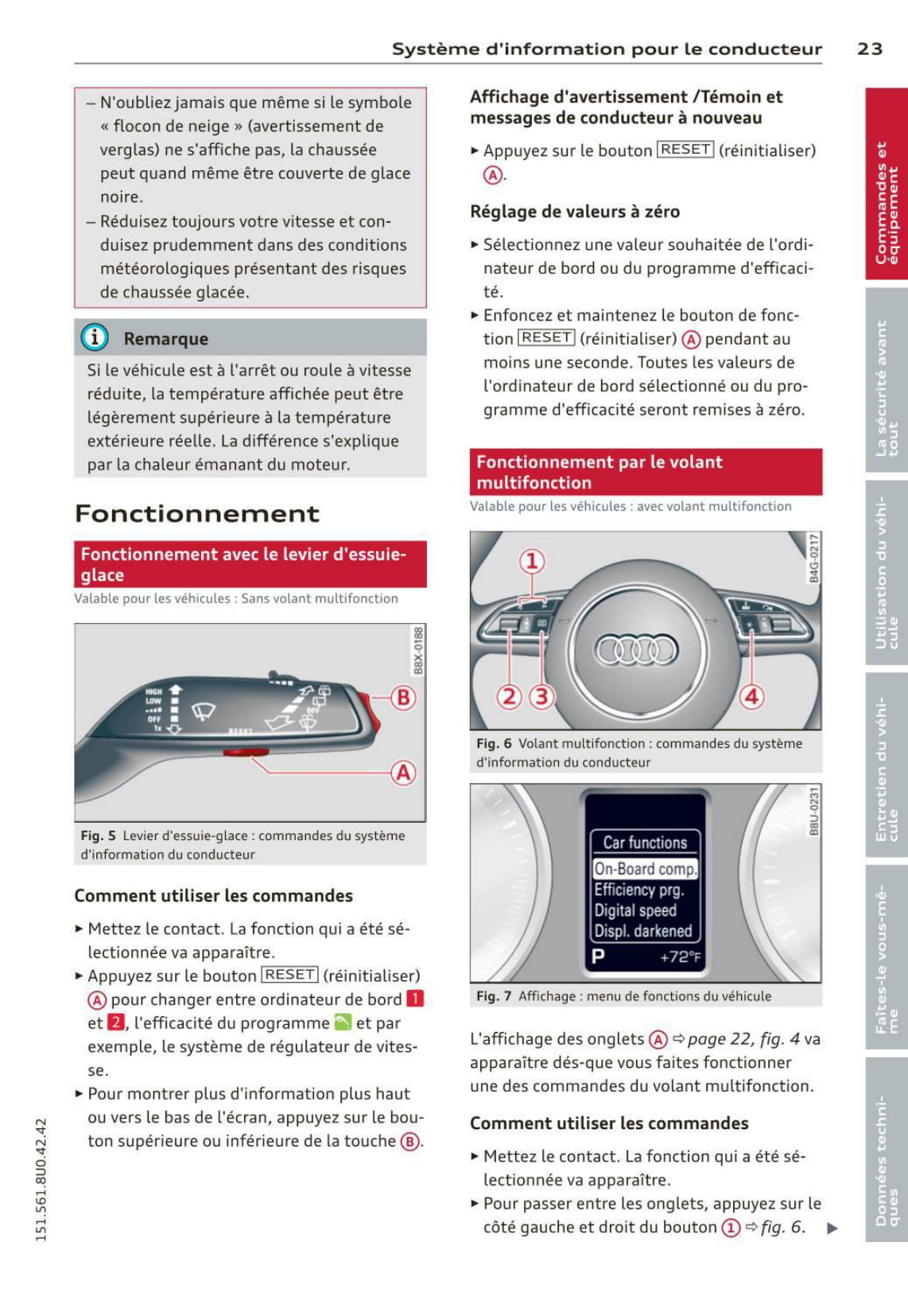 2011-2015 Audi Q3 Bedienungsanleitung | Französisch