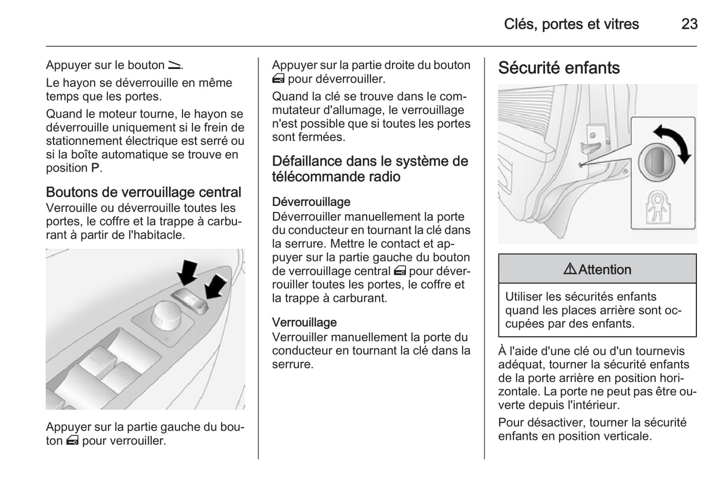 2015-2016 Opel Antara Gebruikershandleiding | Frans