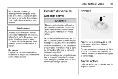 2015-2016 Opel Antara Gebruikershandleiding | Frans