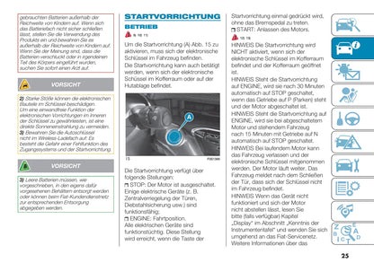 2021-2022 Fiat 500e Gebruikershandleiding | Duits