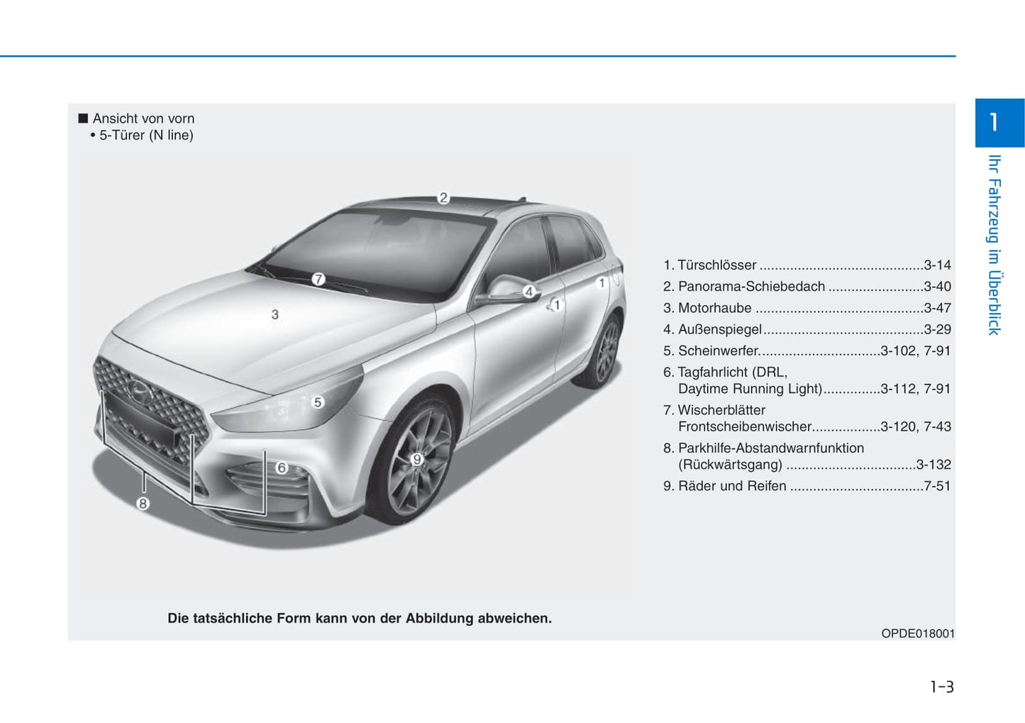 2017-2020 Hyundai i30 Manuel du propriétaire | Allemand