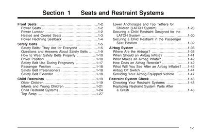 2005 Cadillac XLR Owner's Manual | English