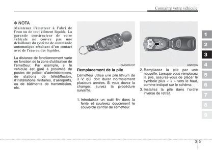 2007-2008 Kia Cerato Gebruikershandleiding | Frans