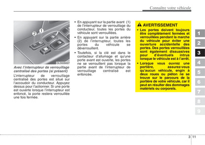 2007-2008 Kia Cerato Gebruikershandleiding | Frans