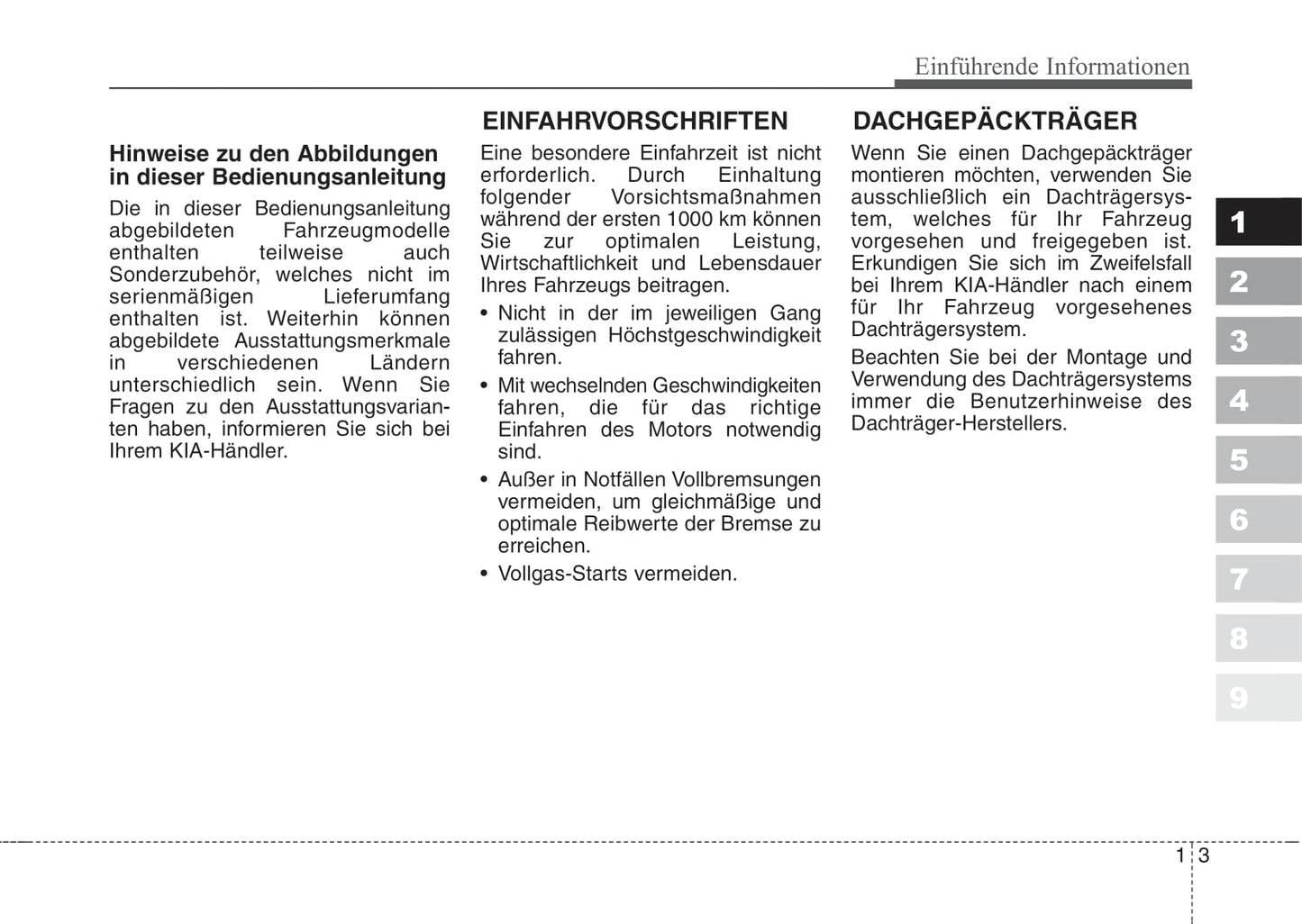 2006-2007 Kia Picanto Owner's Manual | German