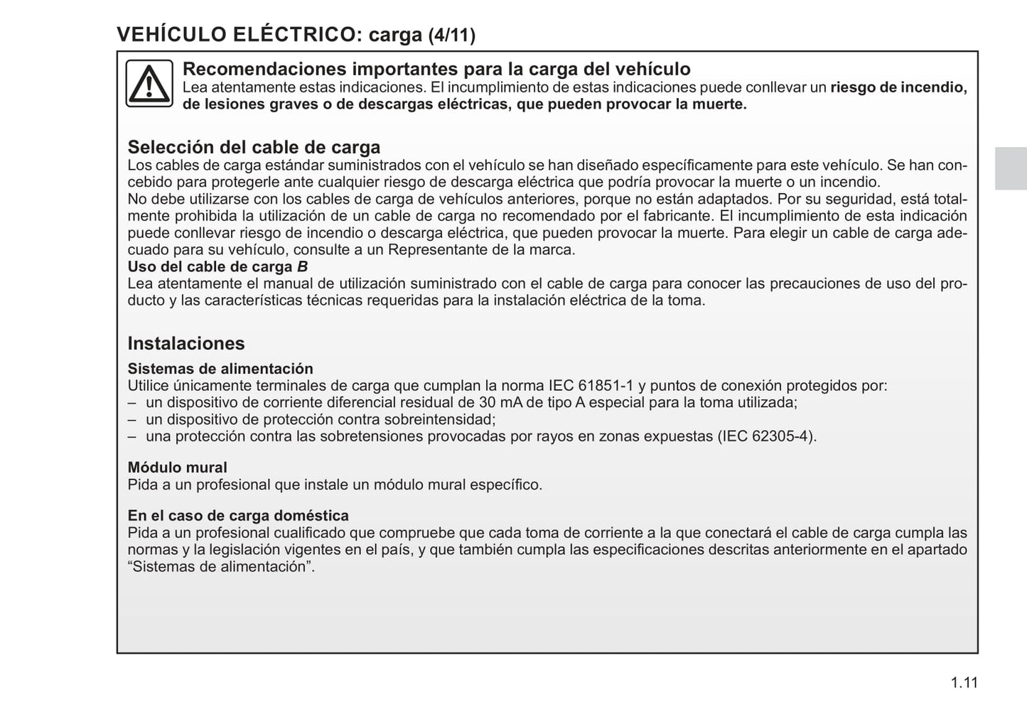 2021-2022 Renault Twingo Z.E. Bedienungsanleitung | Spanisch