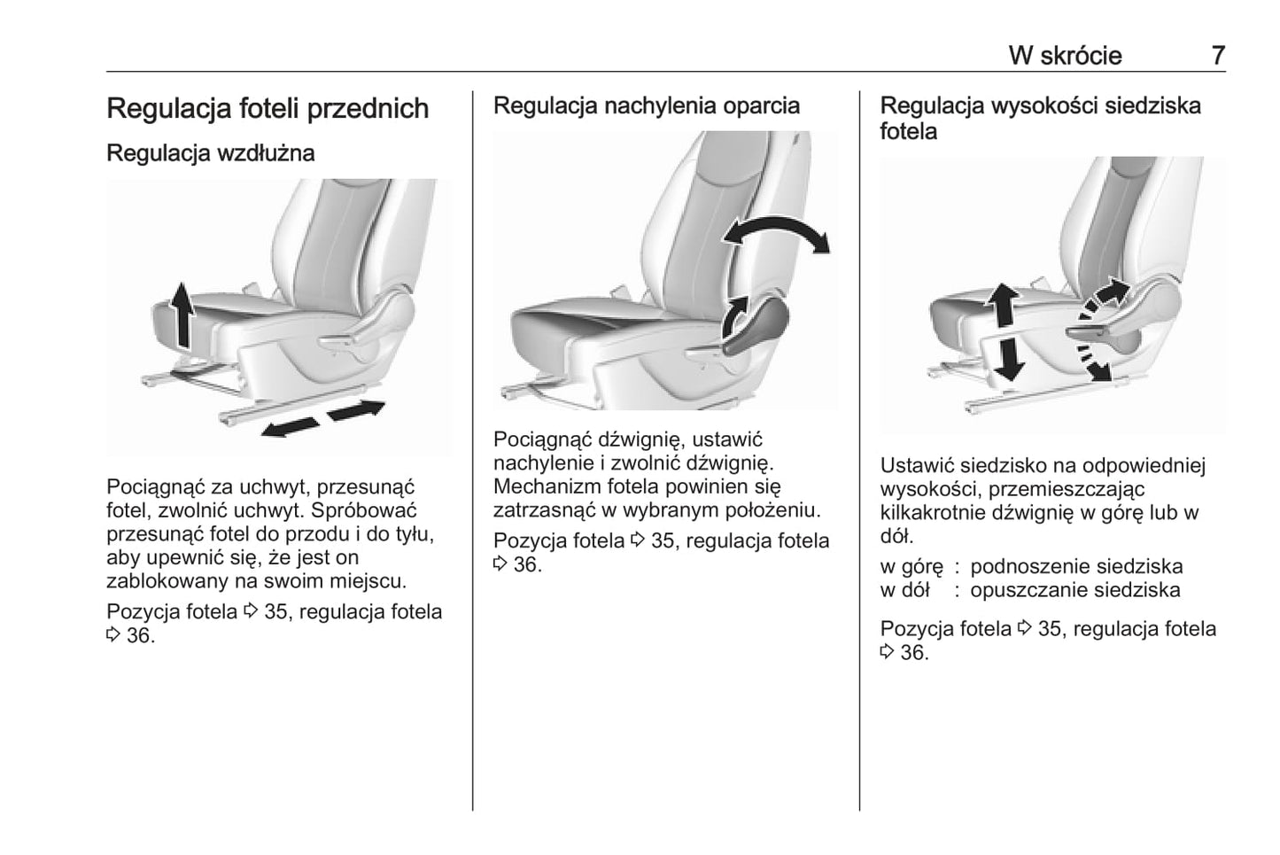 2018 Opel Karl Owner's Manual | Polish