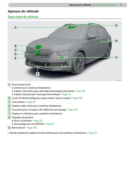 2019-2020 Skoda Kamiq Manuel du propriétaire | Français