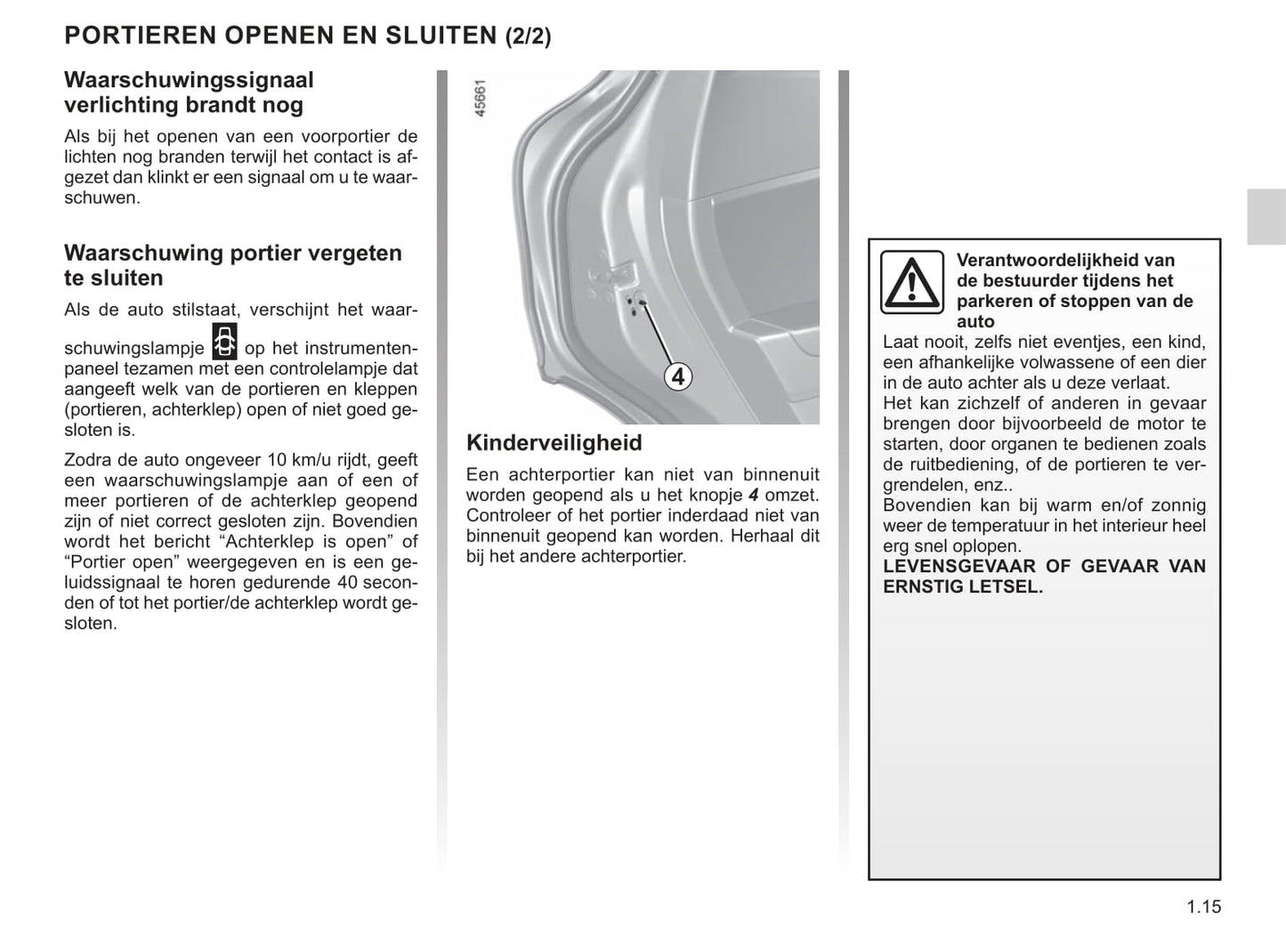 2021-2022 Renault Captur Owner's Manual | Dutch