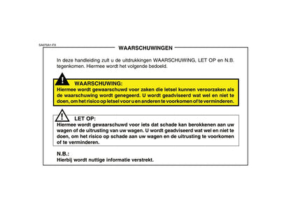 2006-2007 Hyundai Matrix Gebruikershandleiding | Nederlands