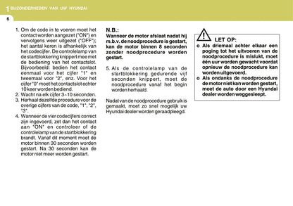 2006-2007 Hyundai Matrix Gebruikershandleiding | Nederlands