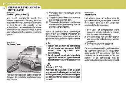 2002-2008 Hyundai Matrix Manuel du propriétaire | Néerlandais