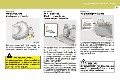 2006-2007 Hyundai Matrix Gebruikershandleiding | Nederlands