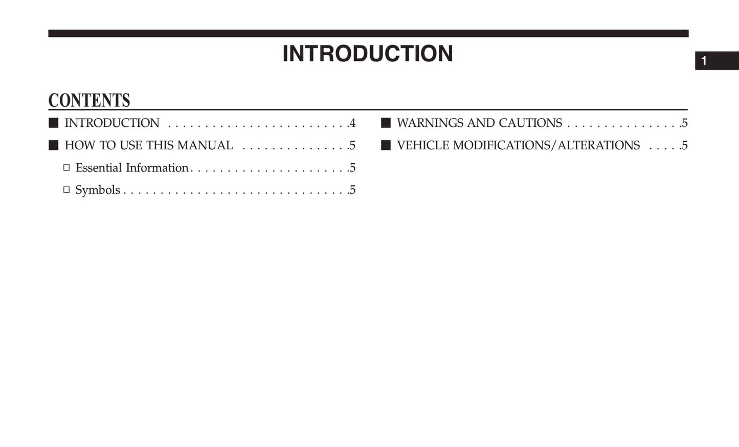 2019 Chrysler Pacifica Owner's Manual | English