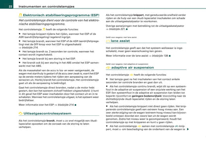 2008-2011 Audi A6 Owner's Manual | Dutch