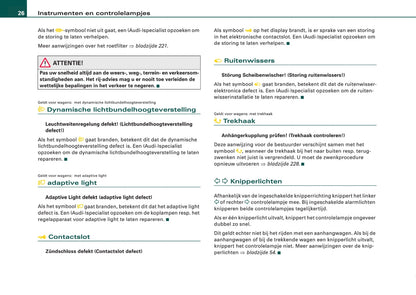 2008-2011 Audi A6 Manuel du propriétaire | Néerlandais