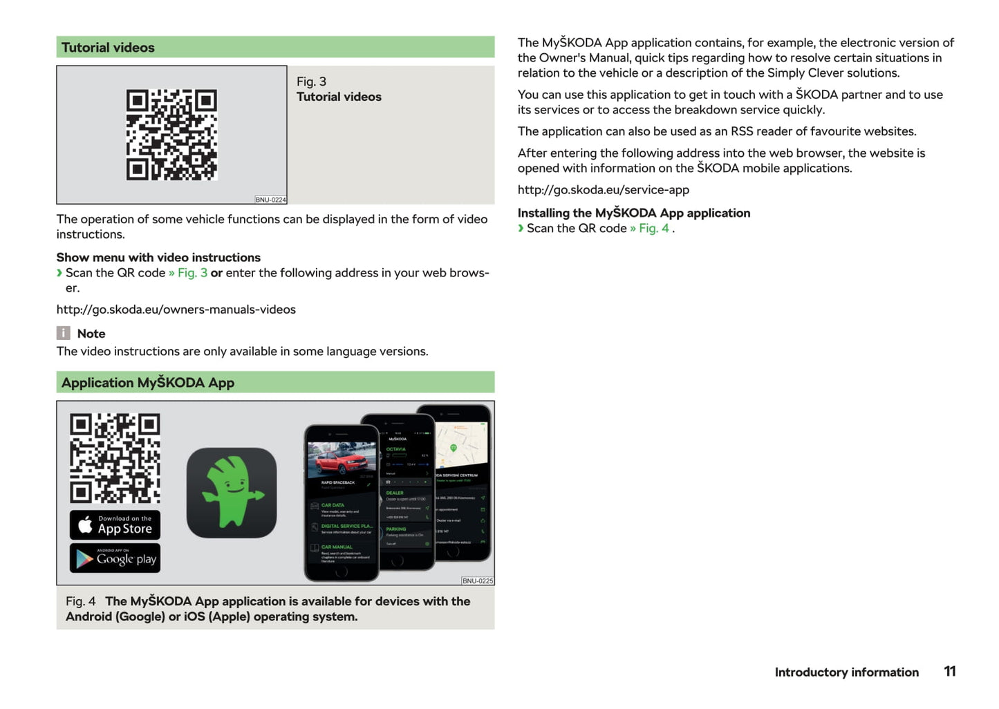 2018-2019 Skoda Octavia Owner's Manual | English