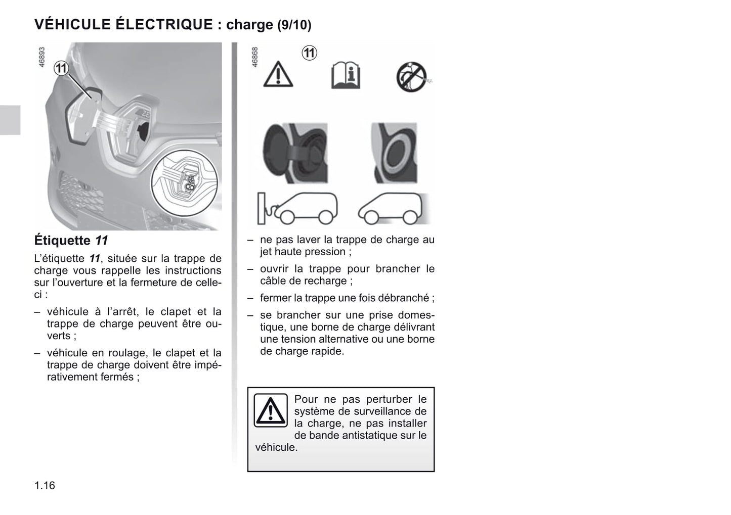 2019-2020 Renault Zoe Owner's Manual | French