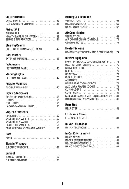 2000-2001 Land Rover Discovery 2 Owner's Manual | English