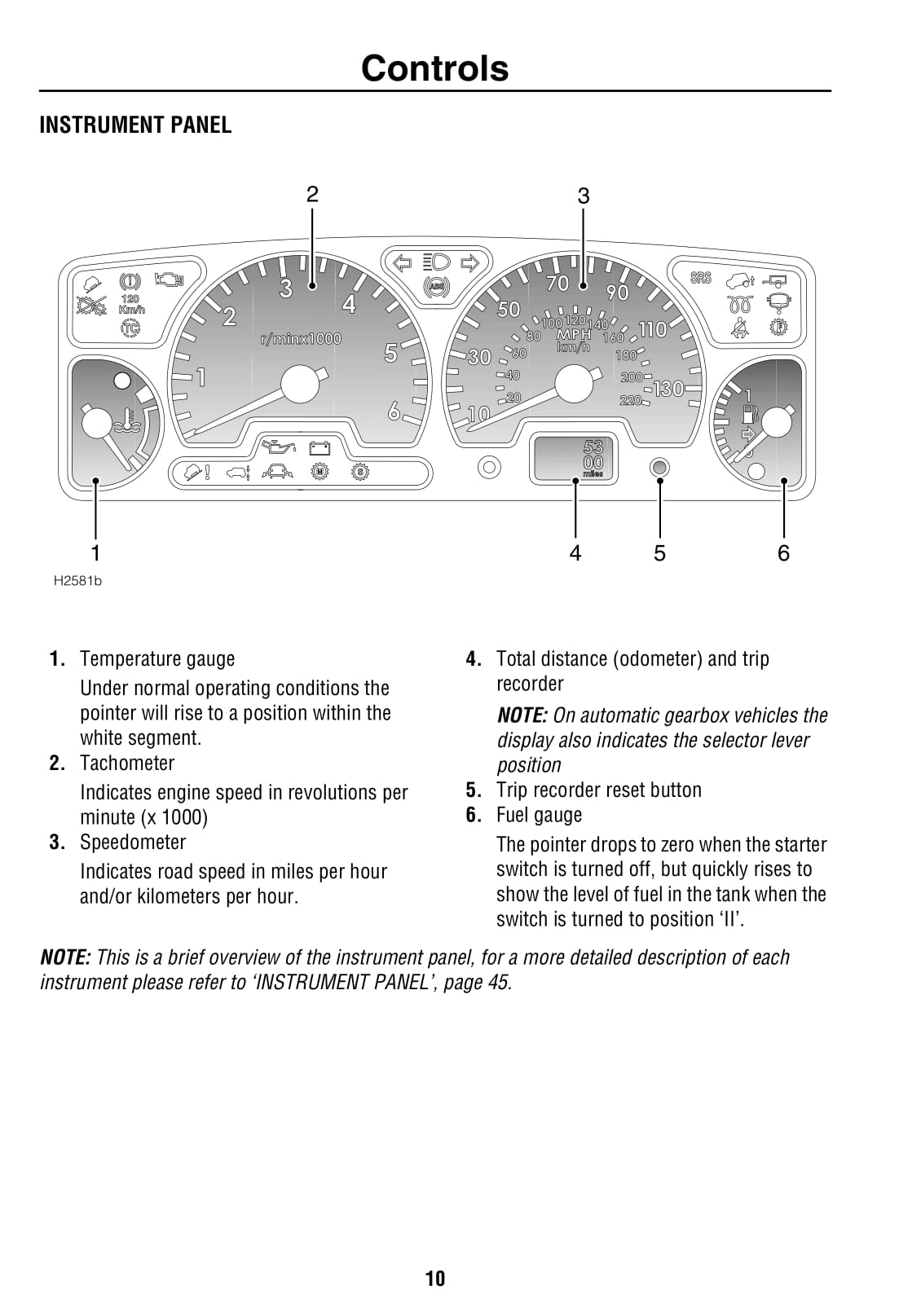 2000-2001 Land Rover Discovery 2 Owner's Manual | English