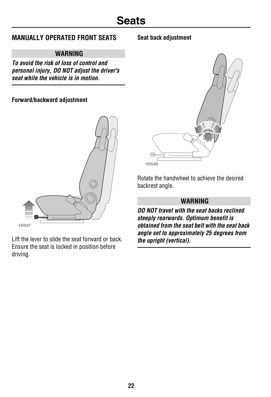 2000-2001 Land Rover Discovery 2 Owner's Manual | English