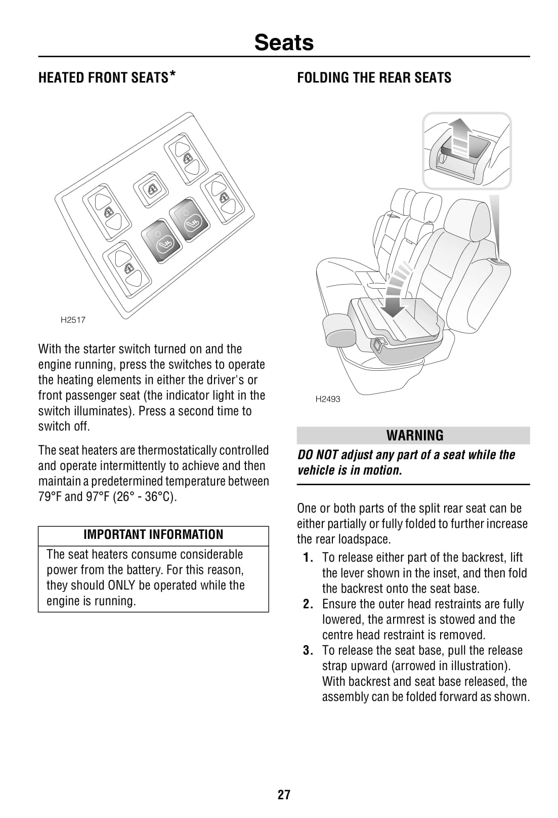 2000-2001 Land Rover Discovery 2 Owner's Manual | English