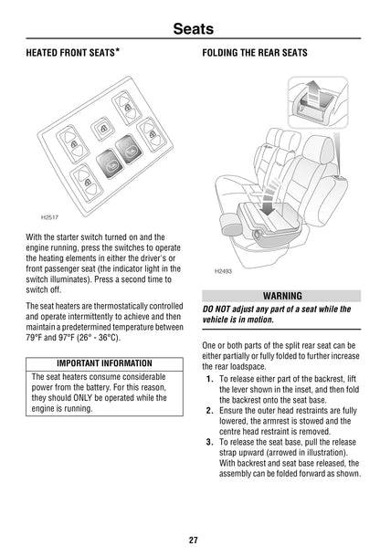 2000-2001 Land Rover Discovery 2 Owner's Manual | English