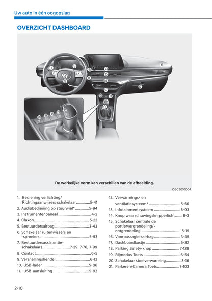 2020-2023 Hyundai i20 Manuel du propriétaire | Néerlandais