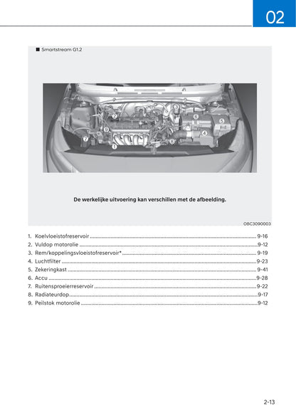 2021-2022 Hyundai i20 Bedienungsanleitung | Niederländisch