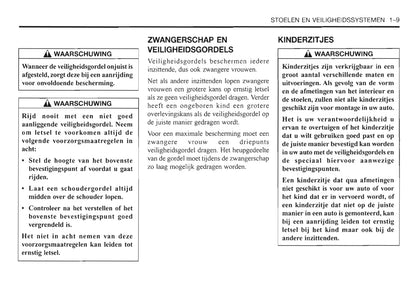 2000-2006 Daewoo Evanda Owner's Manual | Dutch