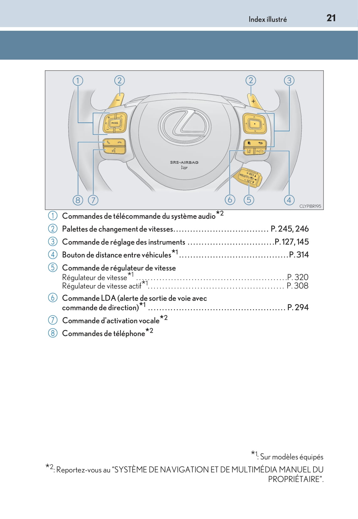 2015-2018 Lexus RC Manuel du propriétaire | Français