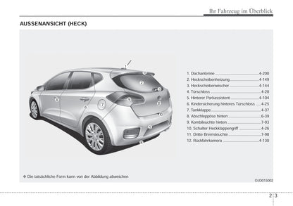 2017-2018 Kia Cee'd Bedienungsanleitung | Deutsch