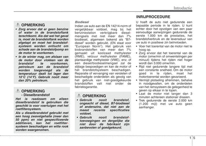 2010-2011 Kia Cee'd Owner's Manual | Dutch