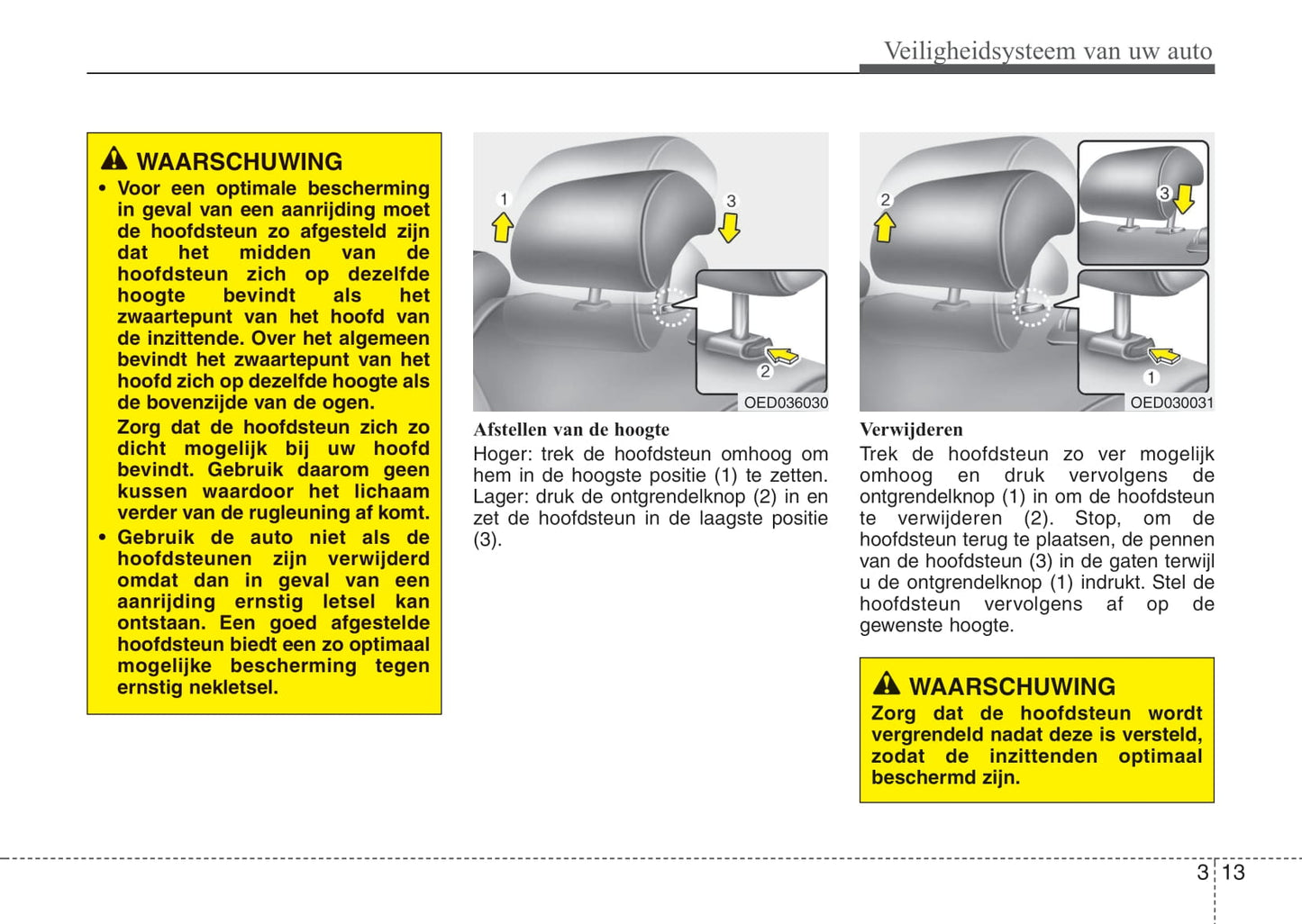 2010-2011 Kia Cee'd Owner's Manual | Dutch