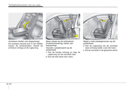 2010-2011 Kia Cee'd Owner's Manual | Dutch